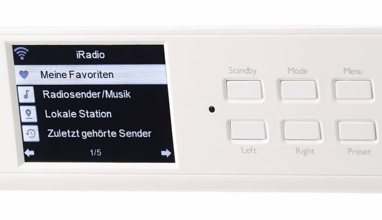 HiFi Internet-Radio mit Farbdisplay, WLAN, USB-Ladefunktion und App-Steuerung - News, Bild 1