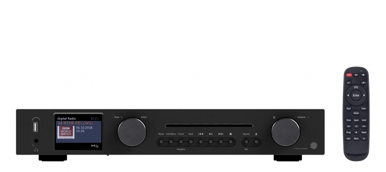 Pearl Internetradio von VR-Radio mit CD-Player, DAB+ und Bluetooth, Bild 1 HiFi Internetradio von VR-Radio mit CD-Player, DAB+ und Bluetooth - News, Bild 1
