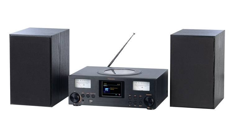 HiFi Micro-Stereoanlage von Pearl mit CD-Player, Digitalradio und Bluetooth - News, Bild 1