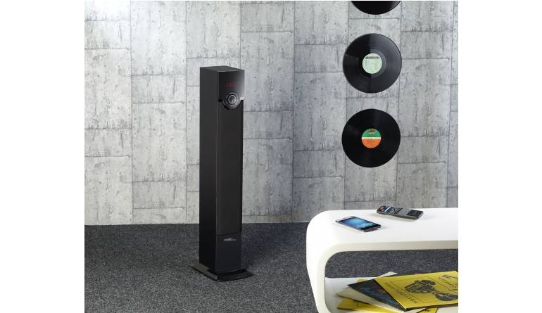 HiFi Stereo-Lautsprecher von auvisio mit UKW-Radio, USB, Bluetooth und SD-Slot - News, Bild 1