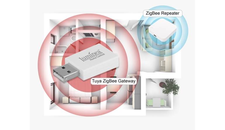 Marke: Pearl Bis zu 30 Meter mehr Reichweite: Signalverstärker für ZigBee-Geräte, Bild 1 Smart Home Bis zu 30 Meter mehr Reichweite: Signalverstärker für ZigBee-Geräte - News, Bild 1