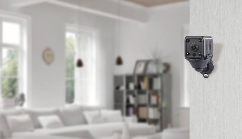Pearl Mini-IP-Überwachungskamera mit Full-HD-Auflösung und Infrarot-LEDs, Bild 1 Smart Home Mini-IP-Überwachungskamera mit Full-HD-Auflösung und Infrarot-LEDs - News, Bild 1
