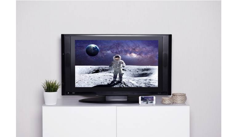 Pearl WLAN-HDMI-Stick rüstet bei Flat-TVs und Beamern Miracast, AirPlay und DLNA nach, Bild 1 TV WLAN-HDMI-Stick rüstet bei Flat-TVs und Beamern Miracast, AirPlay und DLNA nach - News, Bild 1
