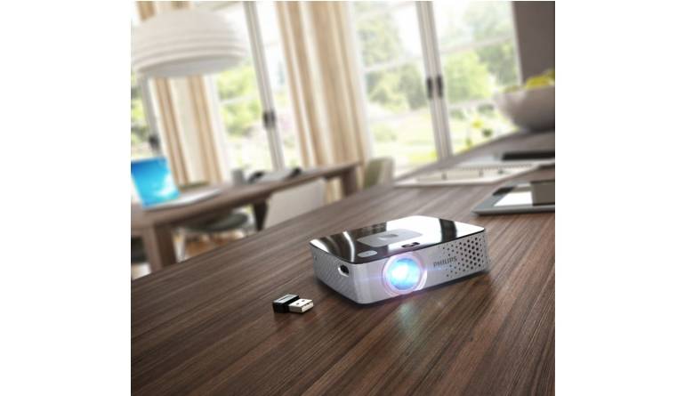 Philips Kompakter Taschenprojektor für 120 Zoll große Bilder - 270 Gramm leicht, Bild 1 Heimkino Kompakter Taschenprojektor für 120 Zoll große Bilder - 270 Gramm leicht - News, Bild 1