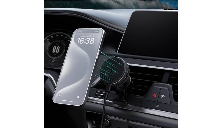 Produktvorstellung Magnetische Auto-Halterung mit Qi-Ladefunktion für iPhones - News, Bild 1