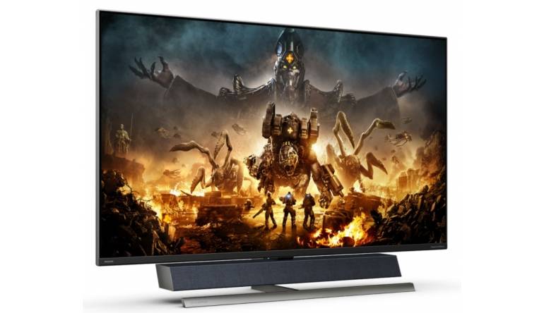 Produktvorstellung Philips Momentum: Premiere für Gaming-Monitor in 55 Zoll mit 4K, HDR und Soundbar - News, Bild 1