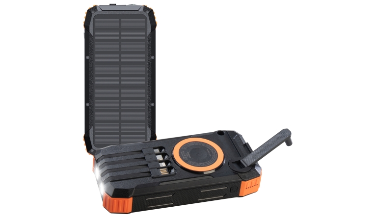 mobile Devices Kurbel-Solar-Powerbank lädt Smartphone auch ohne Steckdose - News, Bild 1