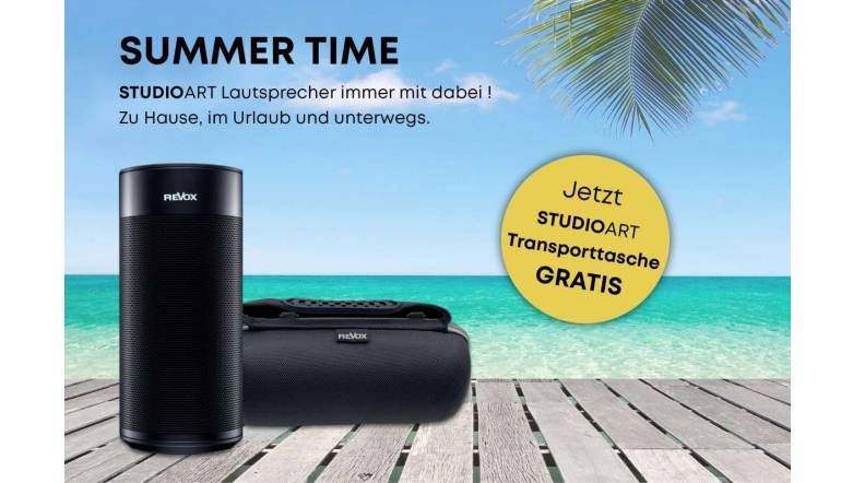 mobile Devices Revox Summertime: Zubehör für Studioart A100 gratis! - News, Bild 1