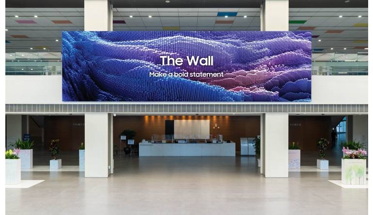 Samsung 120 Hz, 8K, 1.000 Zoll: Samsung mit neuer Generation von The Wall , Bild 1 HiFi 120 Hz, 8K, 1.000 Zoll: Samsung mit neuer Generation von The Wall - News, Bild 1