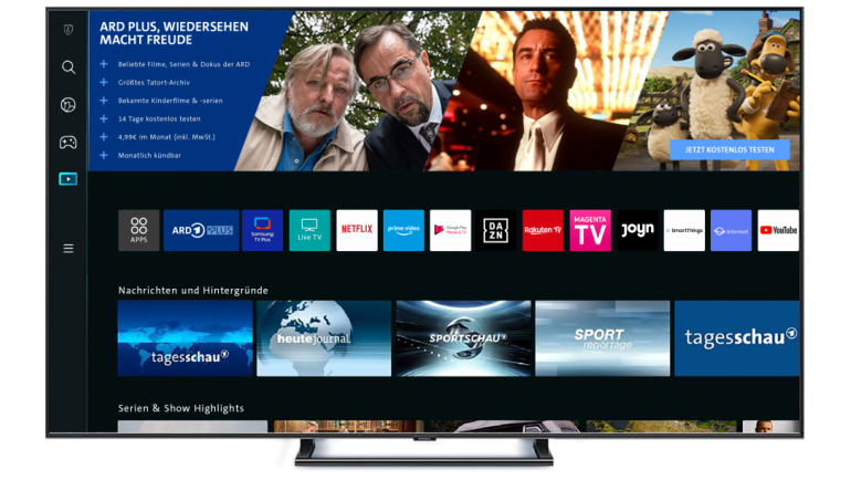 Marke: Samsung ARD Plus-App ab sofort auf neueren Smart-TVs von Samsung verfügbar, Bild 1 TV ARD Plus-App ab sofort auf neueren Smart-TVs von Samsung verfügbar - News, Bild 1