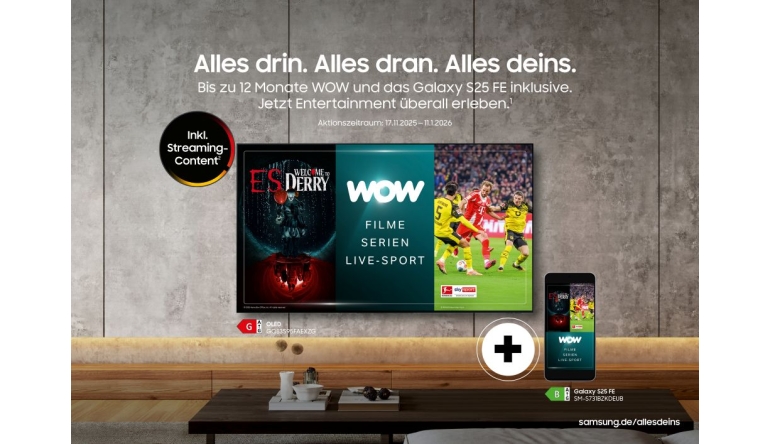 TV Beim Kauf eines 75-Zöllers von Samsung: Smartphone oder Tablet gratis - News, Bild 1