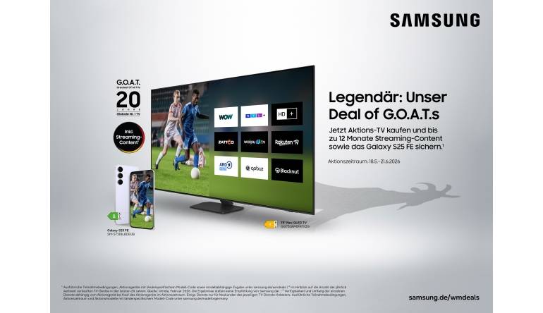 TV Bis zum 21. Juni bei Samsung: Smartphone oder Tablet gratis bei TV-Kauf - News, Bild 1