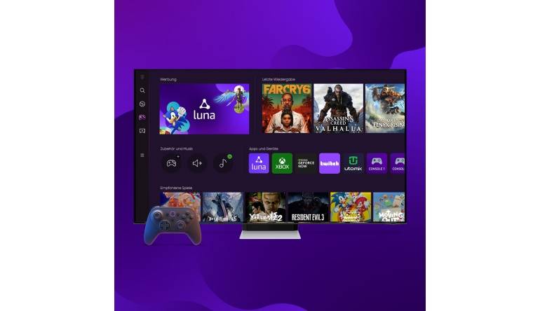 TV Gaming-Spaß mit dem Samsung Gaming Hub: Amazon Luna ab sofort verfügbar - News, Bild 1