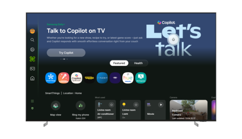 Marke: Samsung Microsoft Copilot hält Einzug auf neuen Samsung-Fernsehern, Bild 1 TV Microsoft Copilot hält Einzug auf neuen Samsung-Fernsehern - News, Bild 1