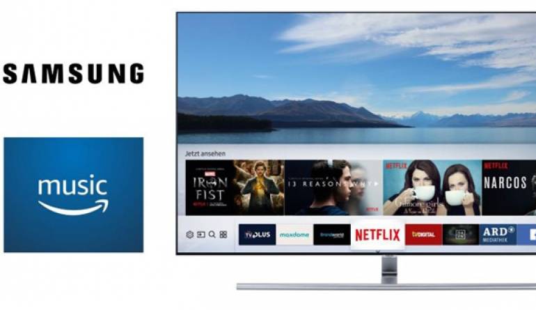 TV Samsung holt Musik-Streamingdienst Amazon Music auf seine Smart-TVs - News, Bild 1