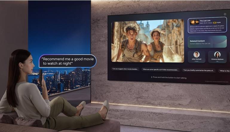 Marke: Samsung Samsung mit neuen AI-gestützten Funktionen für Bixby-Assistent in Flat-TVs, Bild 1 TV Samsung mit neuen AI-gestützten Funktionen für Bixby-Assistent in Flat-TVs - News, Bild 1