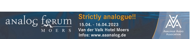 Marke: Analogforum der Analogue Audio Association 2023, Bild 1 Service Analogforum der Analogue Audio Association 2023 - News, Bild 1