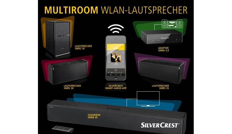 Silvercrest Silvercrest mit umfangreicher Multiroom-Flotte - Ab dem 27. Februar bei Lidl, Bild 1 HiFi Silvercrest mit umfangreicher Multiroom-Flotte - Ab dem 27. Februar bei Lidl - News, Bild 1