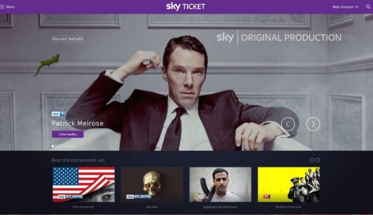 Heimkino Sky überarbeitet Bedienoberfläche von Sky Ticket - Sky Ticket TV Stick kommt - News, Bild 1