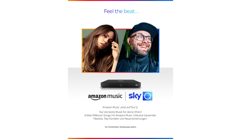 Marke: Sky Amazon Music ab jetzt mit mehr als 100 Millionen Songs auf Sky, Bild 1 HiFi Amazon Music ab jetzt mit mehr als 100 Millionen Songs auf Sky - News, Bild 1