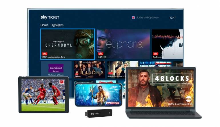 Sky Bis zu 13 zusätzliche TV-Sender über Sky Ticket - Ab sofort verfügbar, Bild 1 TV Bis zu 13 zusätzliche TV-Sender über Sky Ticket - Ab sofort verfügbar - News, Bild 1