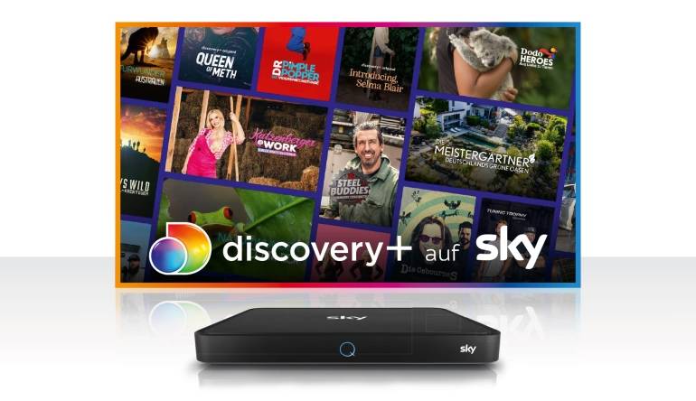 TV Discovery+-App seit heute auf Sky Q verfügbar - Für Sky Q-Kunden zwölf Monate kostenlos - News, Bild 1