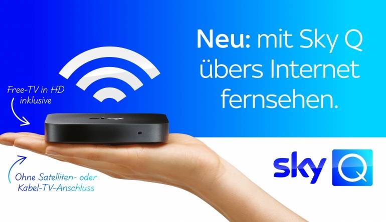 TV Nach Kabel und Satellit: Sky Q jetzt auch per Internet empfangbar - News, Bild 1