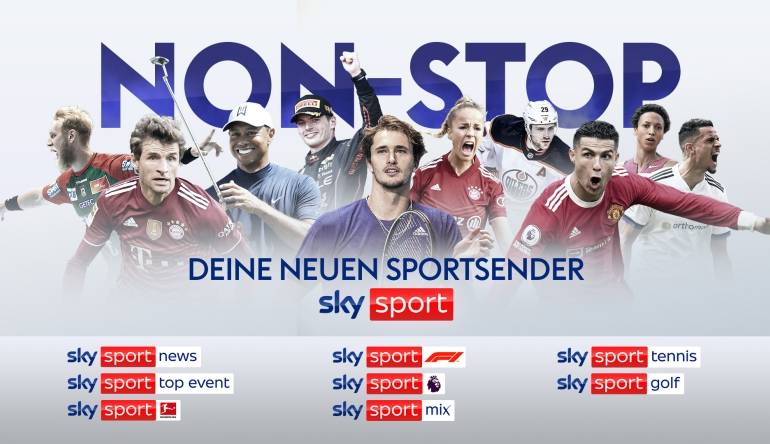 Marke: Sky Neue 24-Stunden-Sender für Sportfans bei Sky - Premier League, Tennis und Golf, Bild 1 TV Neue 24-Stunden-Sender für Sportfans bei Sky - Premier League, Tennis und Golf - News, Bild 1