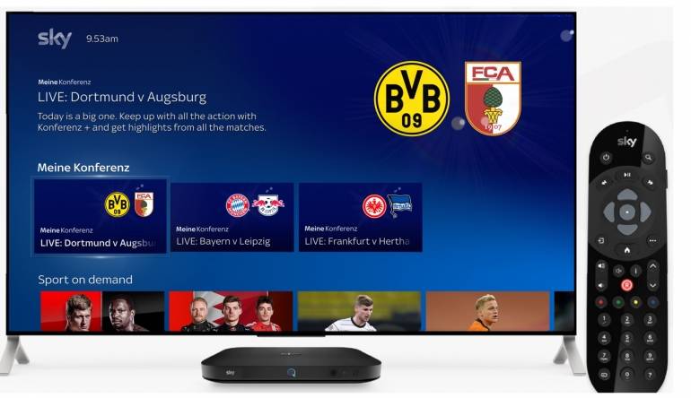 Sky Sky führt die „Meine Konferenz“-Funktion ein - Fans wählen Bundesliga-Spiele selbst aus, Bild 1 TV Sky führt die „Meine Konferenz“-Funktion ein - Fans wählen Bundesliga-Spiele selbst aus - News, Bild 1