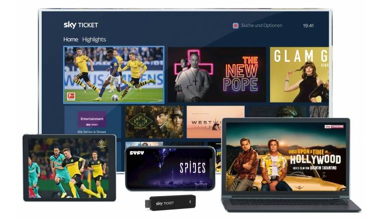 Sky Sky Ticket erleichtert ab sofort den Gerätewechsel - Sky Go soll folgen, Bild 1 TV Sky Ticket erleichtert ab sofort den Gerätewechsel - Sky Go soll folgen - News, Bild 1
