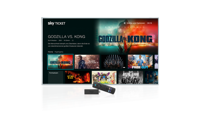 Sky Sky Ticket jetzt auch auf dem Fire TV Stick 4K Max verfügbar, Bild 1 TV Sky Ticket jetzt auch auf dem Fire TV Stick 4K Max verfügbar - News, Bild 1