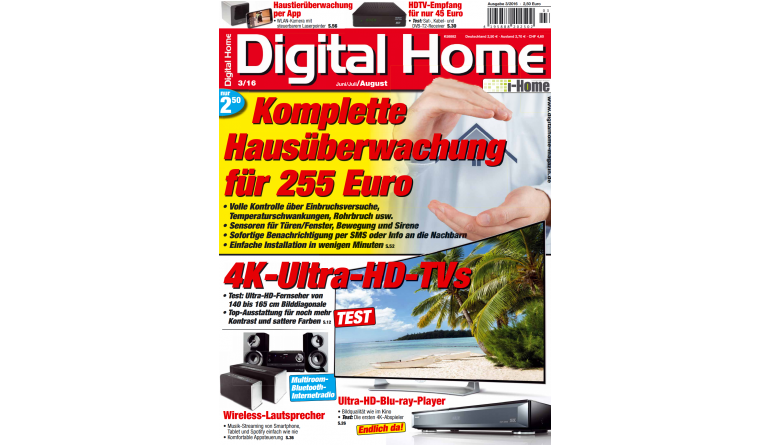 Smart Home Alle EM-Spiele auch mobil verfolgen und die besten Flat-TVs: Die neue „Digital Home“ ist da - News, Bild 1