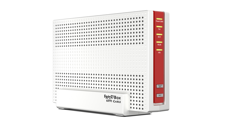Smart Home FRITZ!Box 6591 Cable ab sofort im Handel erhältlich - DVB-C-Streaming in Vorbereitung - News, Bild 1
