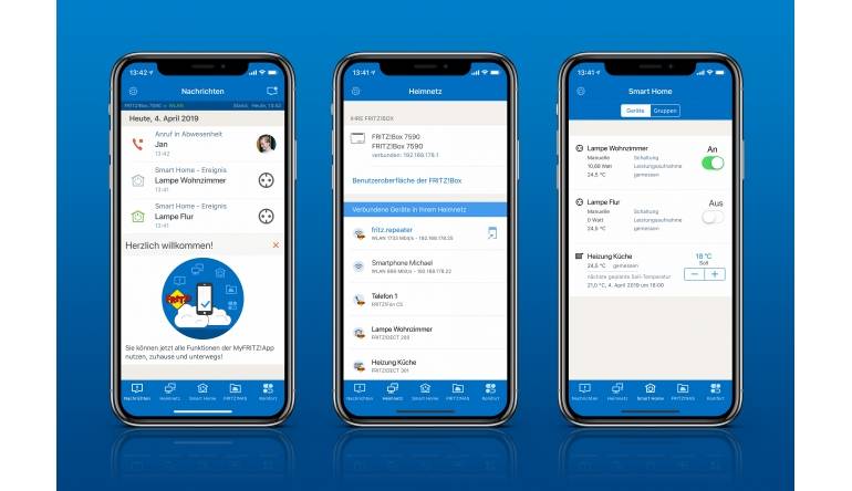 Smart Home Mobiler Zugriff auf den Anrufbeantworter der FRITZ!Box: MyFRITZ!App in neuer Version - News, Bild 1
