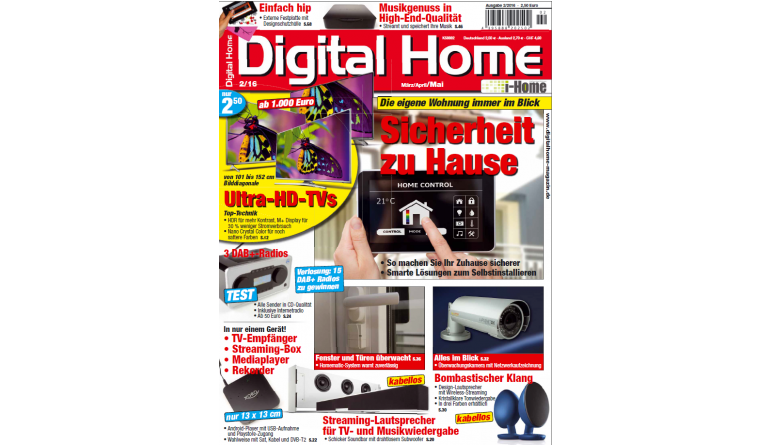 Smart Home Smarte Sicherheit, UHD-TVs und Digitalradios: Neue „Digital Home“ ist prall gefüllt - News, Bild 1