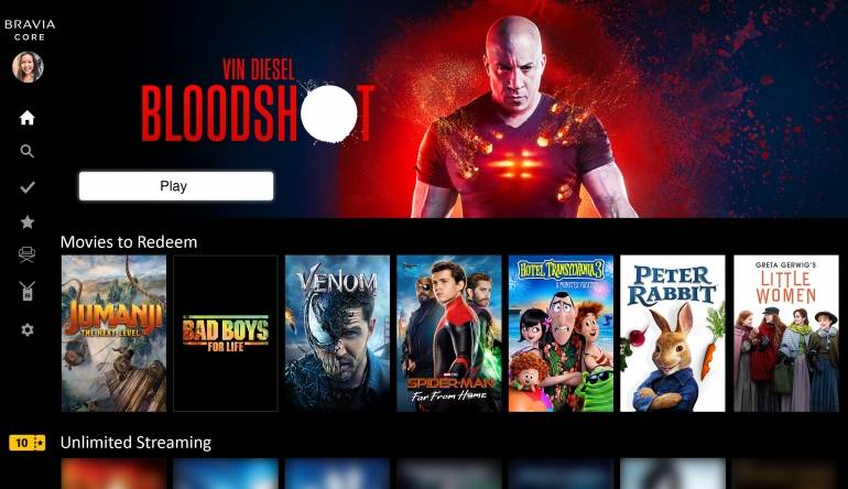 Sony Sony startet Videodienst Bravia Core - Streamen mit bis zu 80 Mbit/s, Bild 1 Car-Media Sony startet Videodienst Bravia Core - Streamen mit bis zu 80 Mbit/s - News, Bild 1