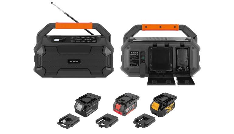 Marke: TechniSat Neues Technisat-Digitalradio mit 2,4-Zoll-Display und Wechselakkusystem, Bild 1 HiFi Neues Technisat-Digitalradio mit 2,4-Zoll-Display und Wechselakkusystem - News, Bild 1