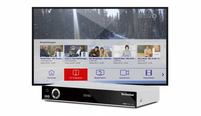 TV Neues Software-Update bringt TV-Plattform Diveo auf Technisat-Receiver - News, Bild 1