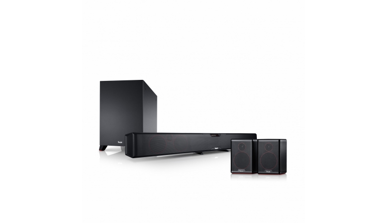 Teufel Cinesystem Pro: Teufel kombiniert Soundbar Cinebar Pro und kabellose Rear-Lautsprecher, Bild 1 Heimkino Cinesystem Pro: Teufel kombiniert Soundbar Cinebar Pro und kabellose Rear-Lautsprecher - News, Bild 1