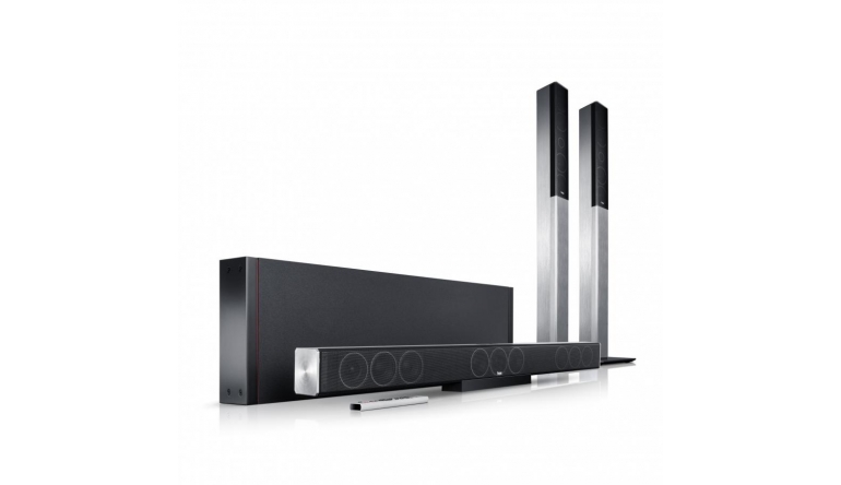 Teufel Soundbar, Subwoofer und kabellose Rear-Lautsprecher: Cinesystem Trios von Teufel, Bild 1 Heimkino Soundbar, Subwoofer und kabellose Rear-Lautsprecher: Cinesystem Trios von Teufel - News, Bild 1