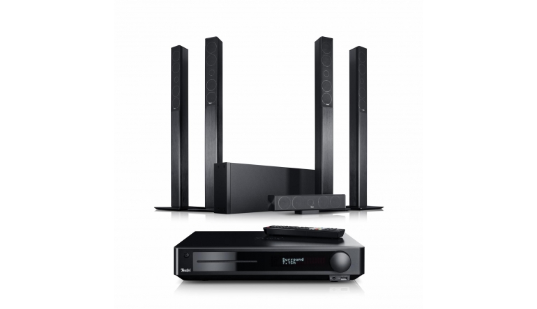 Teufel Teufel LT 4 Impaq: 5.1-Komplettset mit Blu-ray-AV-Receiver, Bild 1 HiFi Teufel LT 4 Impaq: 5.1-Komplettset mit Blu-ray-AV-Receiver - News, Bild 1