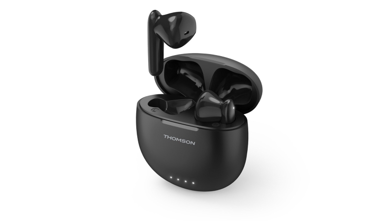 Marke: Thomson 3,5 Gramm leicht, bis zu 6.000 Stunden Standby-Zeit: Neue Thomson-Earbuds WEAR77032, Bild 1 HiFi 3,5 Gramm leicht, bis zu 6.000 Stunden Standby-Zeit: Neue Thomson-Earbuds WEAR77032 - News, Bild 1