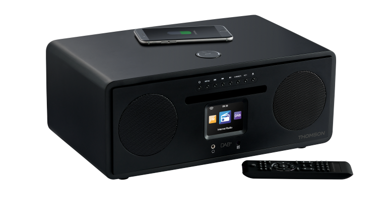 Thomson Mikro-Hifi-Anlage von Thomson mit WLAN, Bluetooth, CD, FM, DAB+ und USB, Bild 1 HiFi Mikro-Hifi-Anlage von Thomson mit WLAN, Bluetooth, CD, FM, DAB+ und USB - News, Bild 1