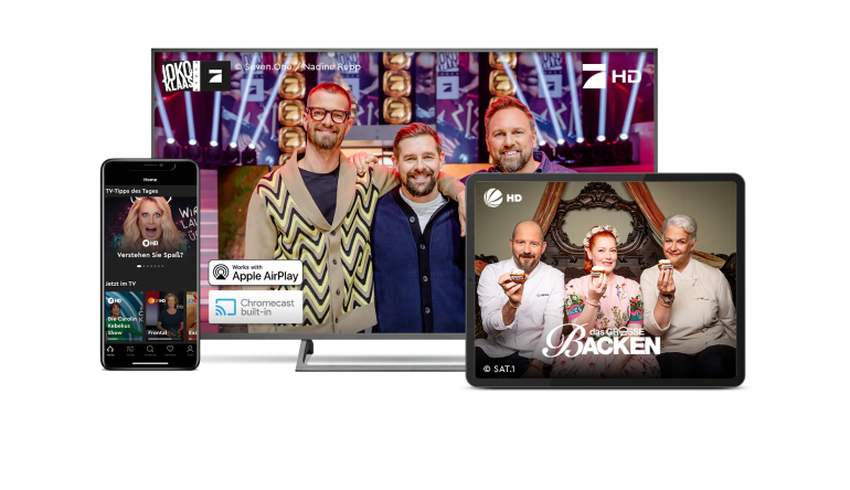 Marke: Aus HD+ ToGo wird HD+ MultiScreen: Mehr Funktionen, günstigerer Preis, Bild 1 TV Aus HD+ ToGo wird HD+ MultiScreen: Mehr Funktionen, günstigerer Preis - News, Bild 1