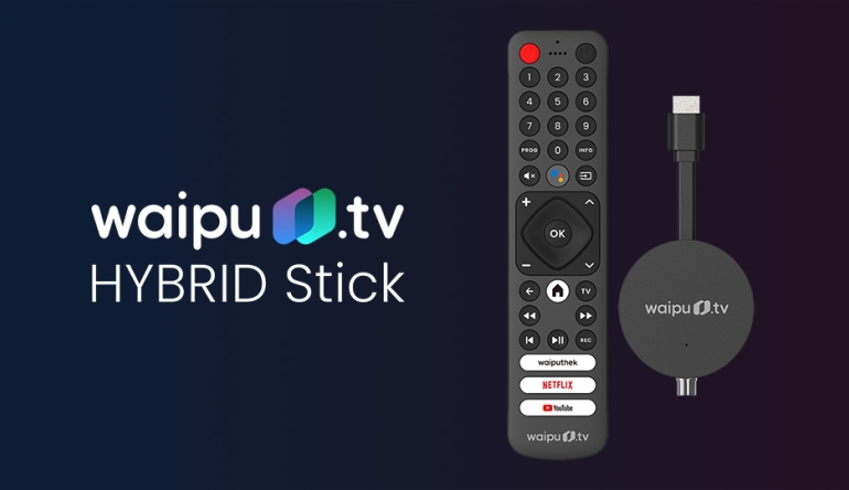 TV Hybrid Stick von Waipu.tv für IPTV-Streaming, Kabel- und Antennenfernsehen - News, Bild 1