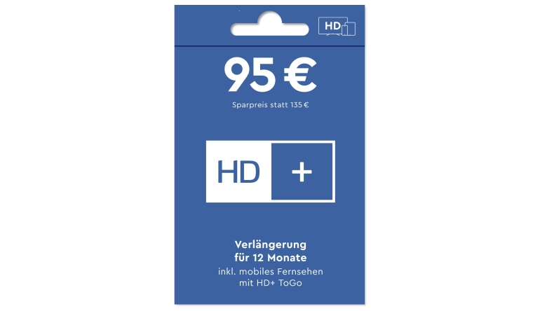 TV Kombivoucher „HD+ Verlängerung inklusive HD+ ToGo“ ist da - News, Bild 1