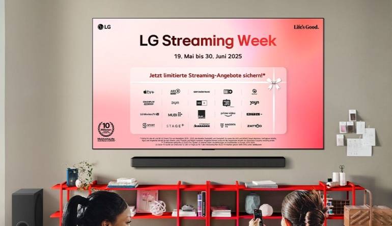 Marke: LG Streaming Week: Viele Inhalte kostenlos oder im Preis reduziert, Bild 1 TV LG Streaming Week: Viele Inhalte kostenlos oder im Preis reduziert - News, Bild 1