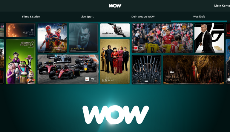 Marke: Streaming-Service WOW bald auf allen MagentaTV-Geräten der Telekom verfügbar, Bild 1 TV Streaming-Service WOW bald auf allen MagentaTV-Geräten der Telekom verfügbar - News, Bild 1