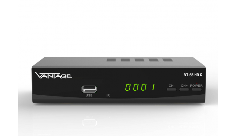 TV Für Einsteiger: Digitaler Kabelreceiver Vantage VT-65 HD C für 50 Euro - News, Bild 1