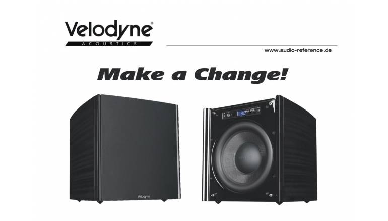 Velodyne Velodyne Acoustics – Geld sparen mit Aktion „Make a Change“, Bild 1 Heimkino Velodyne Acoustics – Geld sparen mit Aktion „Make a Change“ - News, Bild 1